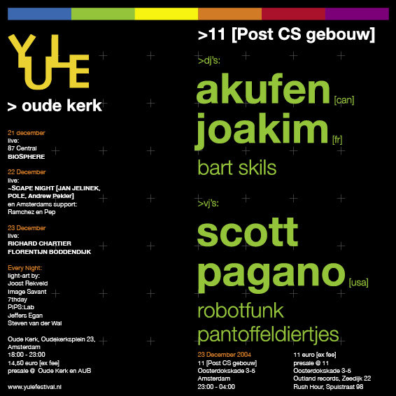 Yule Closing Party Flyer