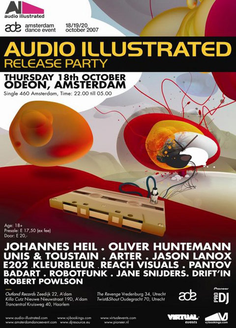 Audio Illustrated poster